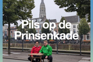 Pils op de Prinsenkade